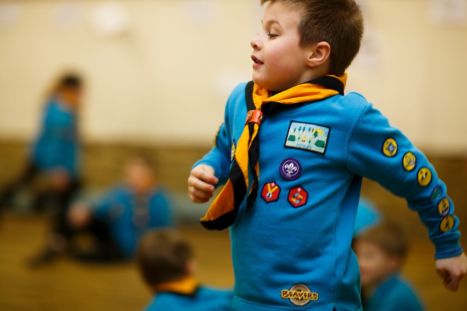 beaver scouts uniform sweatshirt